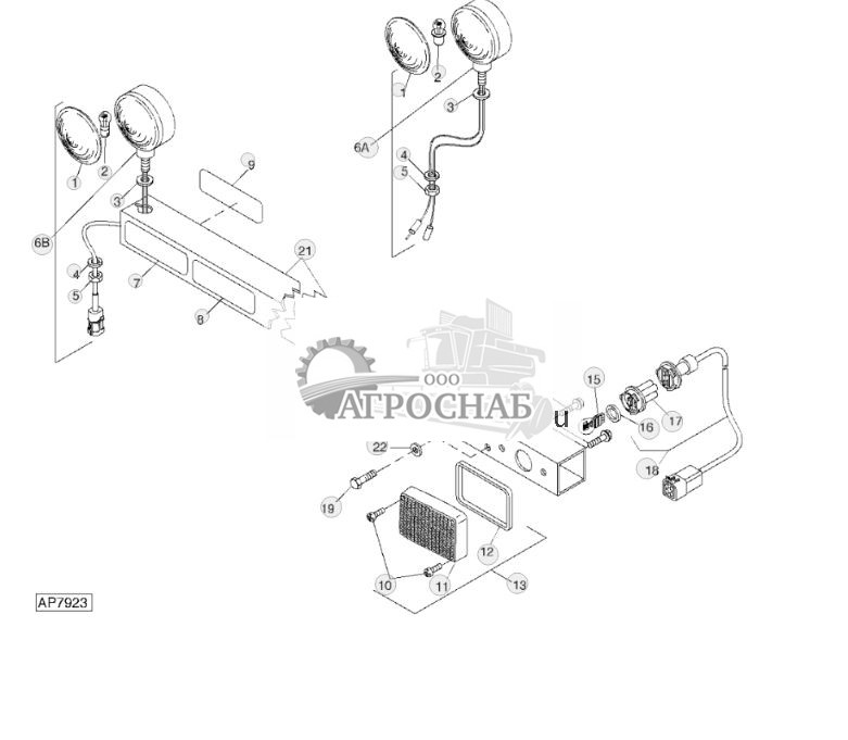 WARNING LAMPS, HARNESSES AND BRACKETS (LEFT-HAND ILLUSTRATED) (685101 - ) - ST142212 88.jpg